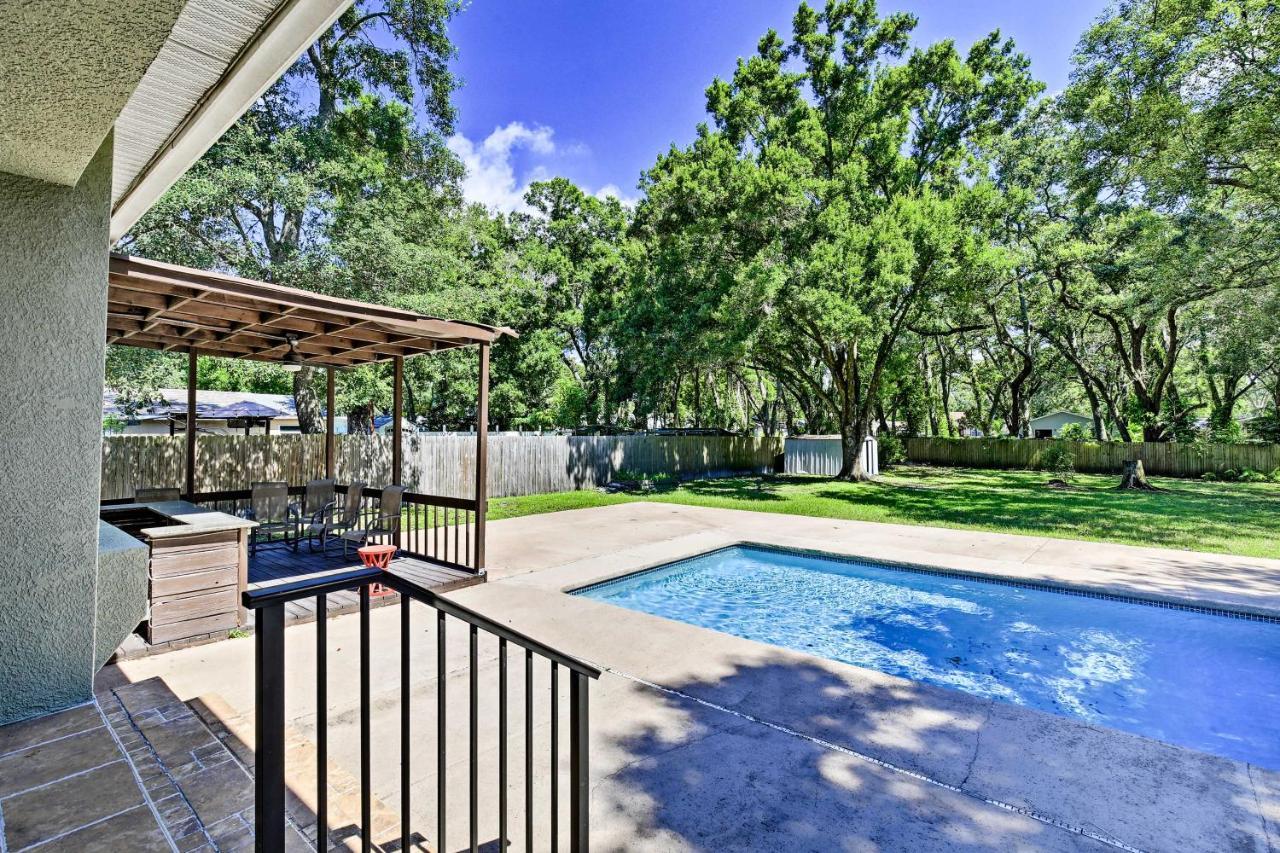 Tampa Oasis With Pool About 7 Mi To Busch Gardens! Villa Ngoại thất bức ảnh